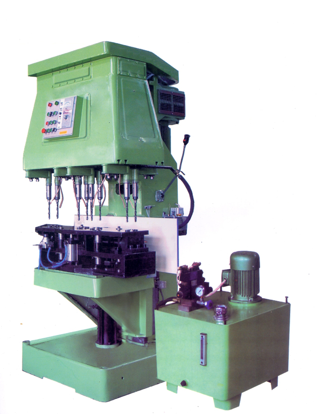 可調(diào)多軸排式鉆床